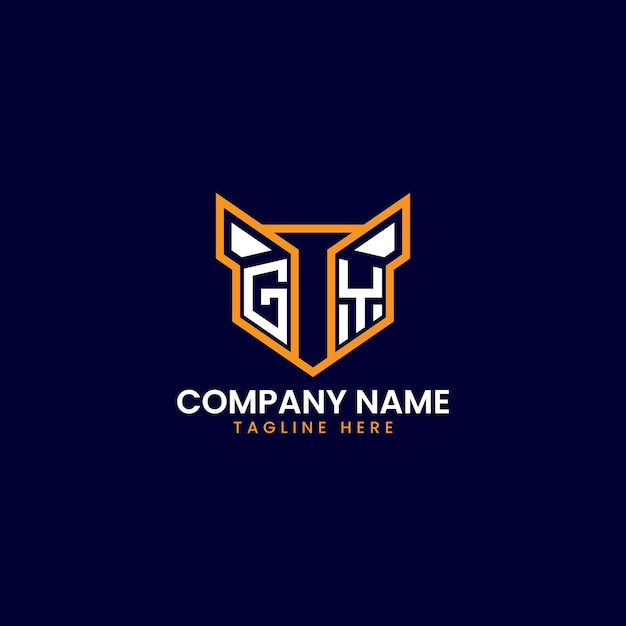Diseño del logotipo geométrico de TechInspired