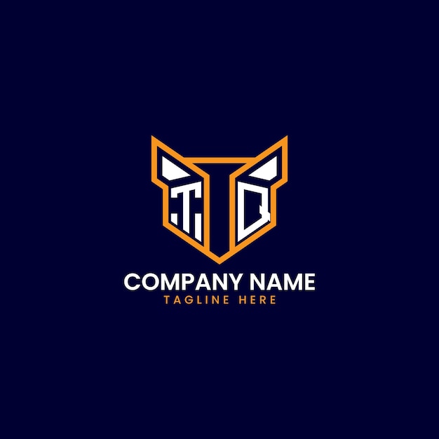 Diseño del logotipo geométrico de TechInspired