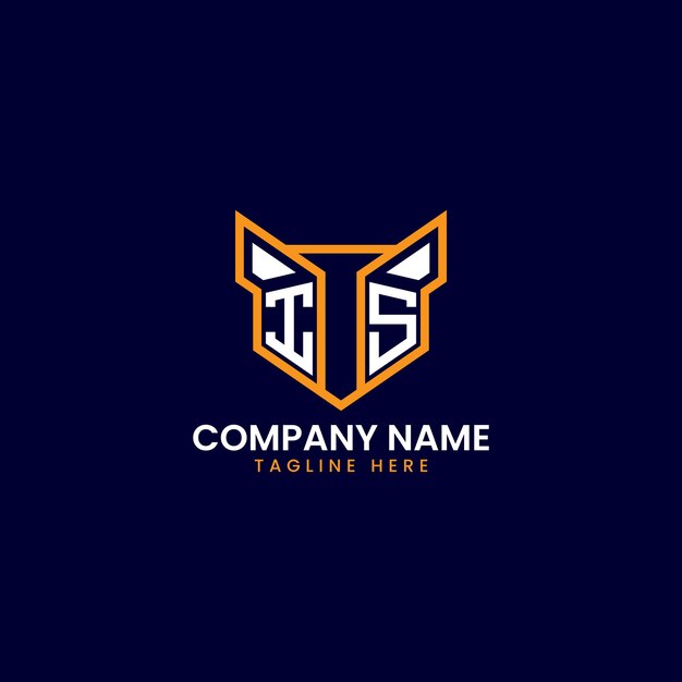 Diseño del logotipo geométrico de TechInspired