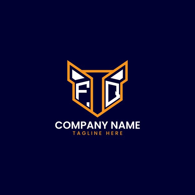Diseño del logotipo geométrico de TechInspired