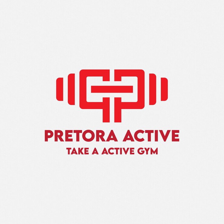 diseño del logotipo del gimnasio para la empresa de gimnasio editable