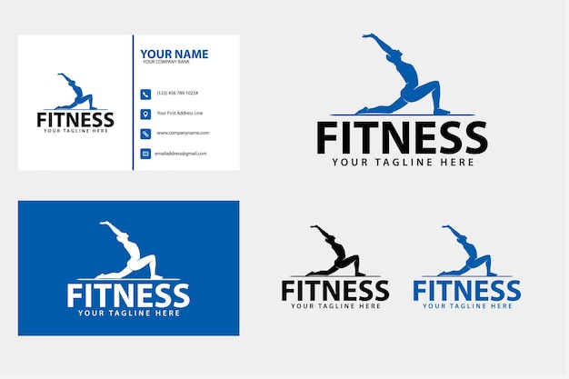 Diseño de logotipo de gimnasio fitness