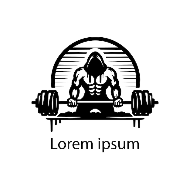 Un diseño de logotipo de gimnasio para la marca