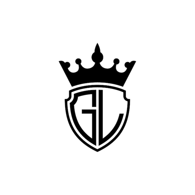 El diseño del logotipo GL monograma letra nombre de texto símbolo monocromático logotipo carácter alfabético logotipo simple