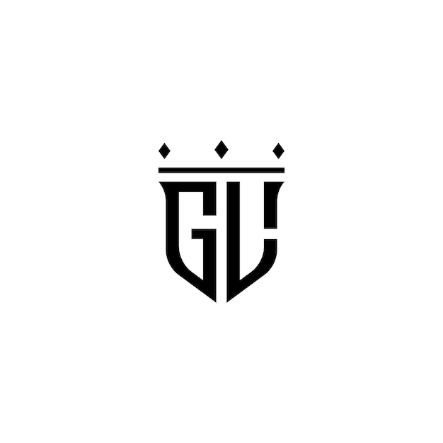 El diseño del logotipo GL monograma letra nombre de texto símbolo monocromático logotipo carácter alfabético logotipo simple