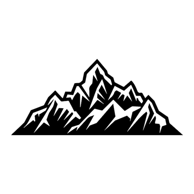 Diseño del logotipo de Glacier Mountain