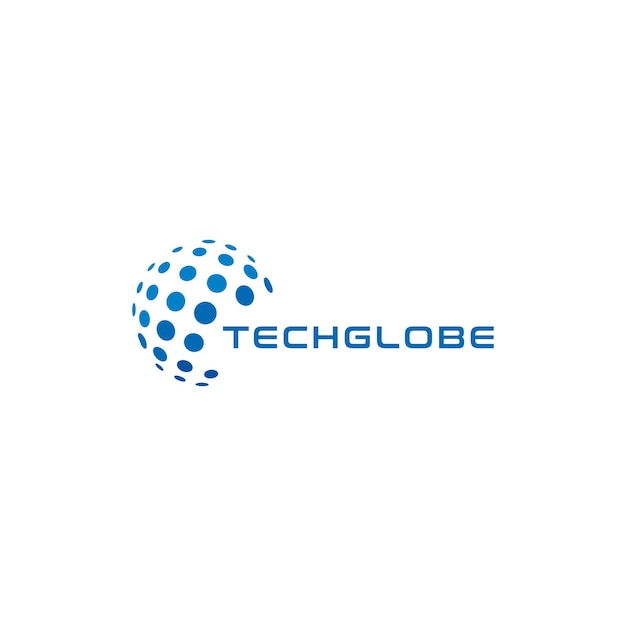 Diseño del logotipo Globe relacionado con las industrias globales