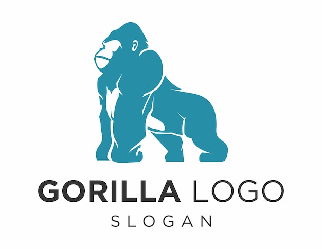 Diseño del logotipo del gorila