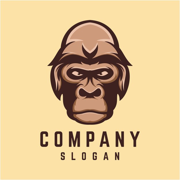 diseño de logotipo gorila