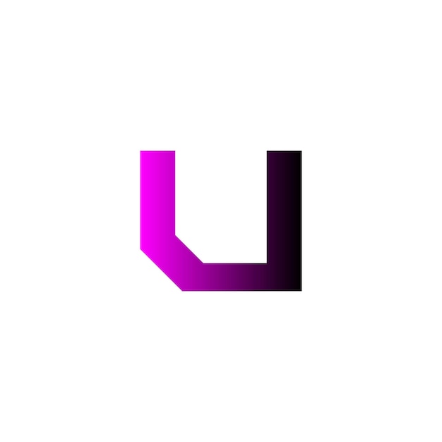 diseño del logotipo de gradiente de color u