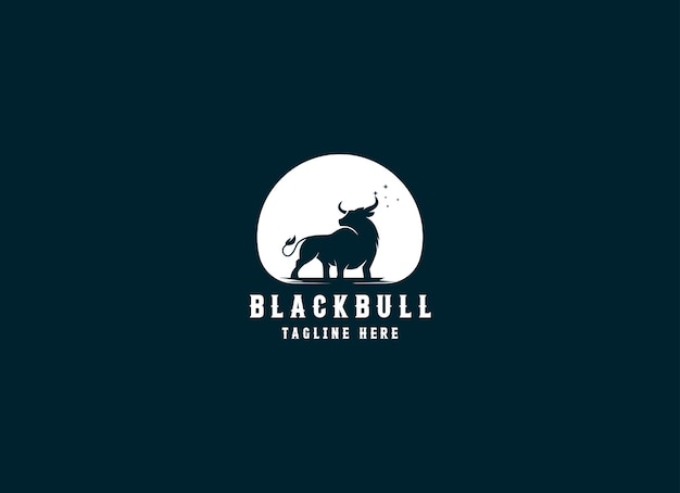 Diseño del logotipo de la granja Blackbull