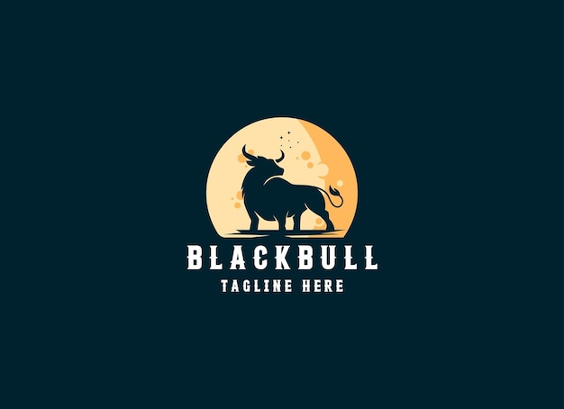Diseño del logotipo de la granja Blackbull