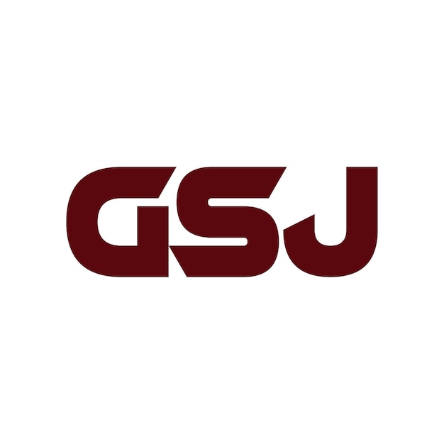 El diseño del logotipo de GSJ es un diseño vectorial de la letra, el símbolo inicial y el icono de GSJ.