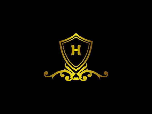 Vector diseño del logotipo h