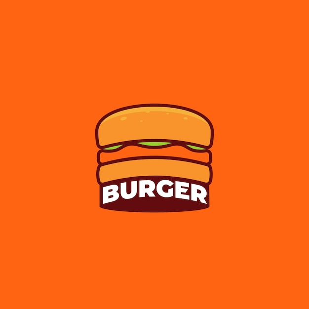 Diseño de logotipo de hamburguesa