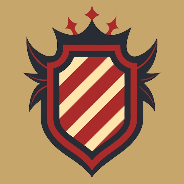 diseño de logotipo de heráldica vintage concepto arte vectorial e ilustración