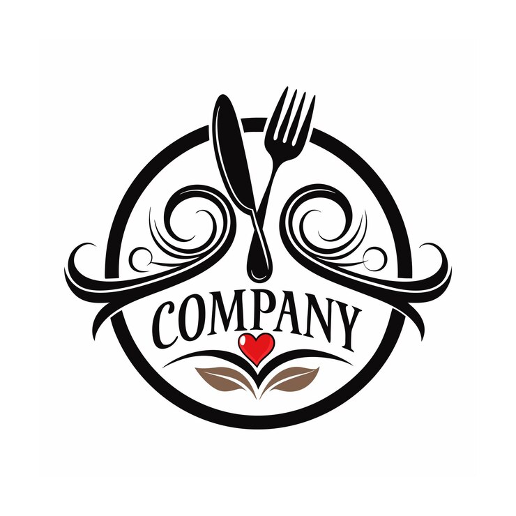 Diseño de logotipo hermoso y único para una empresa de alimentos y restaurantes
