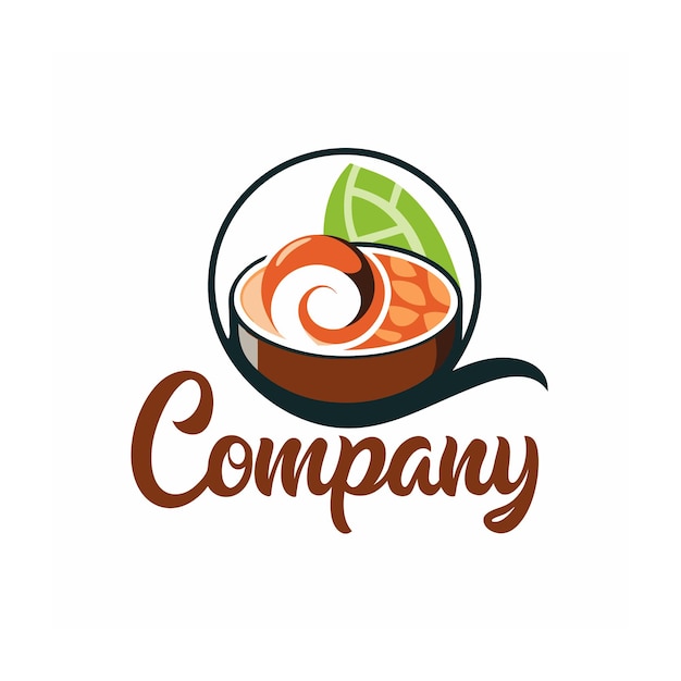 Diseño de logotipo hermoso y único para una empresa de alimentos y restaurantes