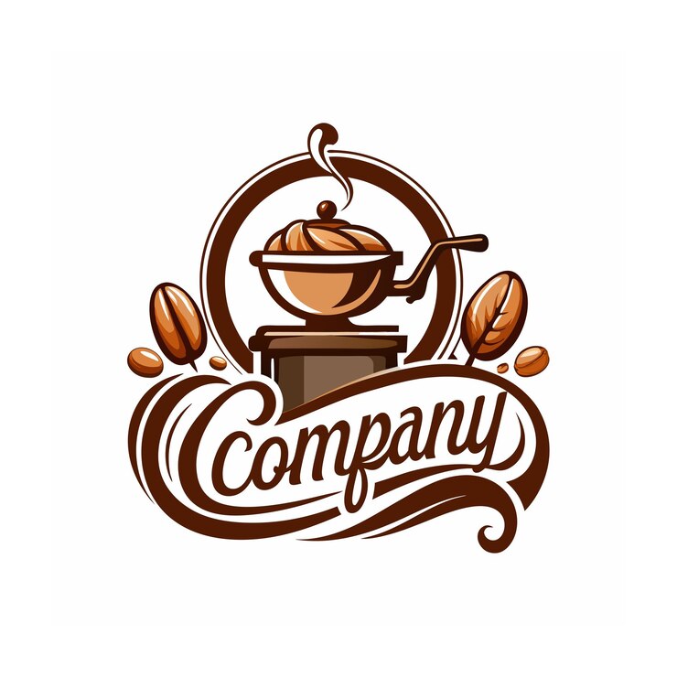 Vector diseño de logotipo hermoso y único para una empresa de alimentos y restaurantes