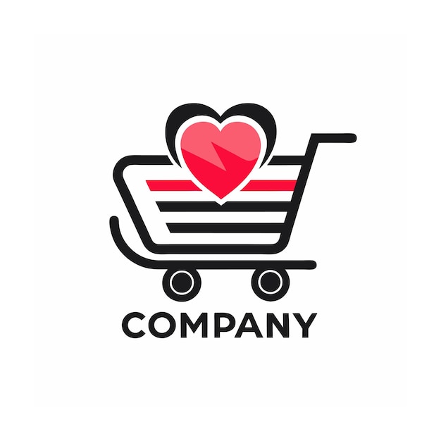 Diseño de logotipo hermoso y único para empresas de comercio electrónico y minorista