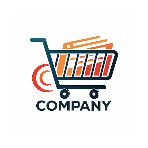 Diseño de logotipo hermoso y único para empresas de comercio electrónico y minorista