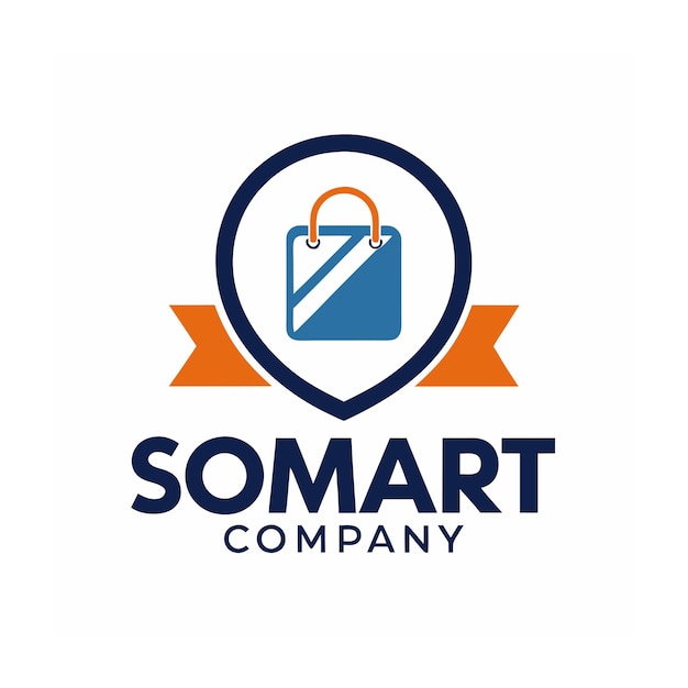 Diseño de logotipo hermoso y único para empresas de comercio electrónico y minorista