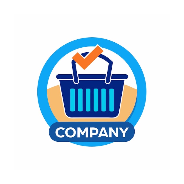 Diseño de logotipo hermoso y único para empresas de comercio electrónico y minorista
