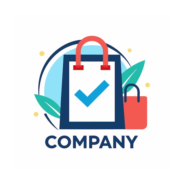 Diseño de logotipo hermoso y único para empresas de comercio electrónico y minorista