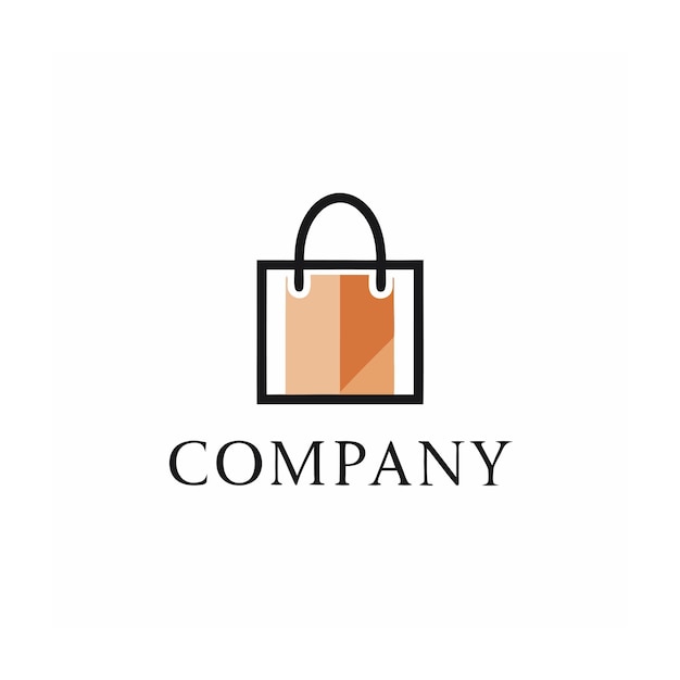 Diseño de logotipo hermoso y único para empresas de comercio electrónico y minorista