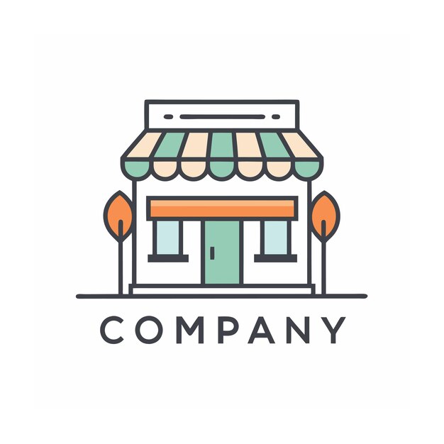 Diseño de logotipo hermoso y único para empresas de comercio electrónico y minorista