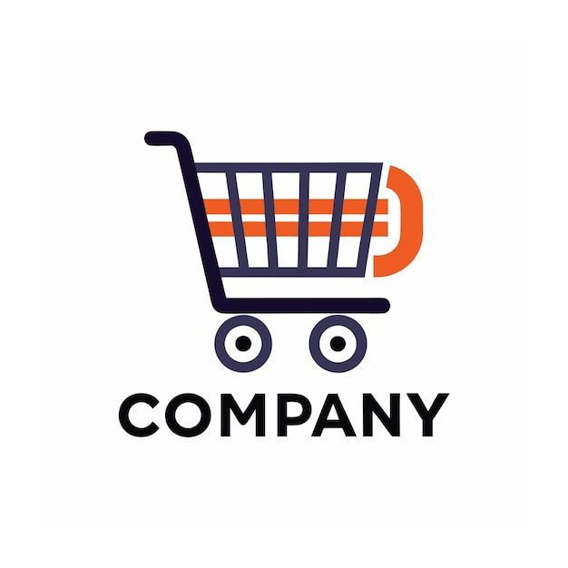 Diseño de logotipo hermoso y único para empresas de comercio electrónico y minorista