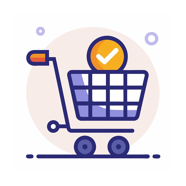 Diseño de logotipo hermoso y único para empresas de comercio electrónico y minorista