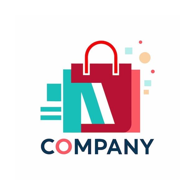 Diseño de logotipo hermoso y único para empresas de comercio electrónico y minorista