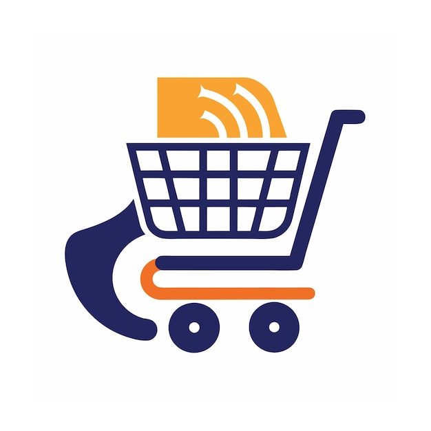 Diseño de logotipo hermoso y único para empresas de comercio electrónico y minorista