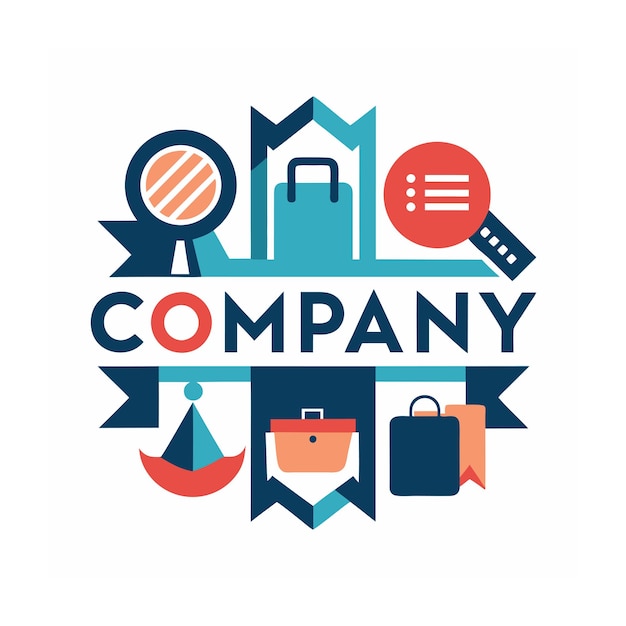 Diseño de logotipo hermoso y único para empresas de comercio electrónico y minorista
