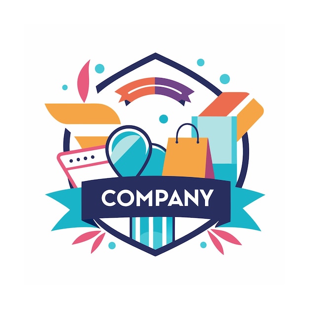 Diseño de logotipo hermoso y único para empresas de comercio electrónico y minorista