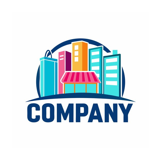 Diseño de logotipo hermoso y único para empresas de comercio electrónico y minorista