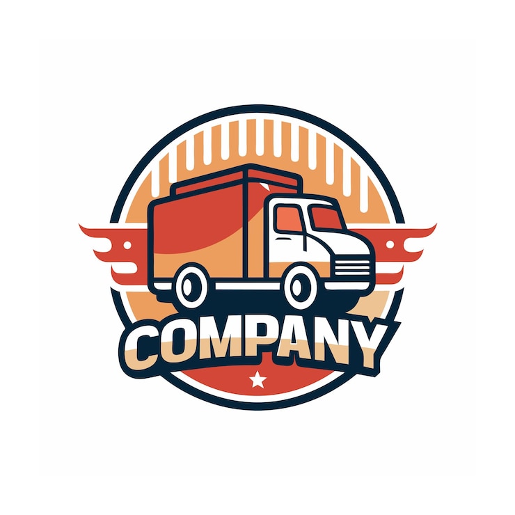 Vector diseño de logotipo hermoso y único para empresas de comercio electrónico y minorista