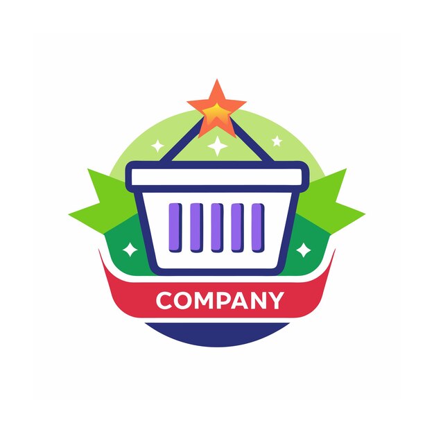 Diseño de logotipo hermoso y único para empresas de comercio electrónico y minorista