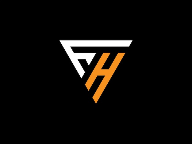 diseño de logotipo HF