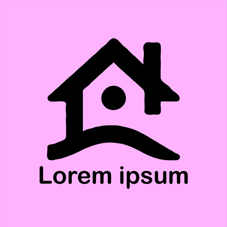 un diseño de logotipo para el hogar