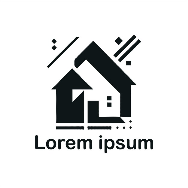 un diseño de logotipo para el hogar