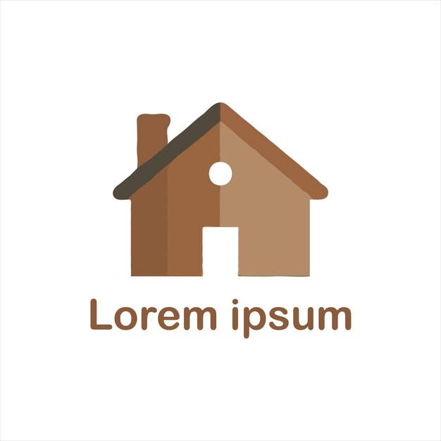 un diseño de logotipo para el hogar