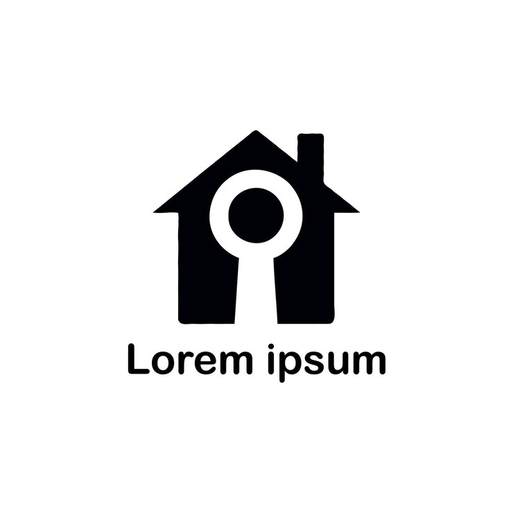 un diseño de logotipo para el hogar
