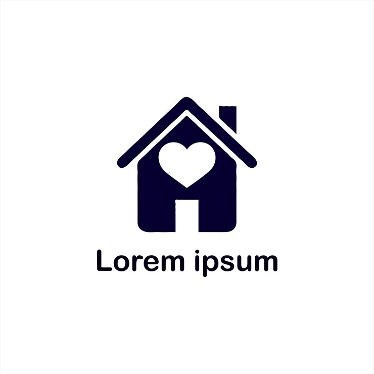 un diseño de logotipo para el hogar