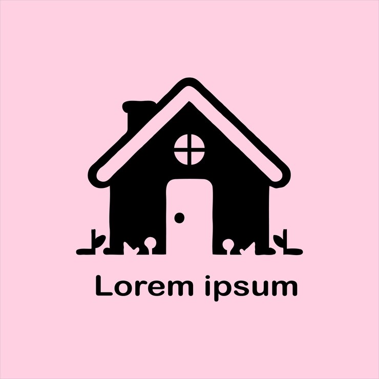 un diseño de logotipo para el hogar