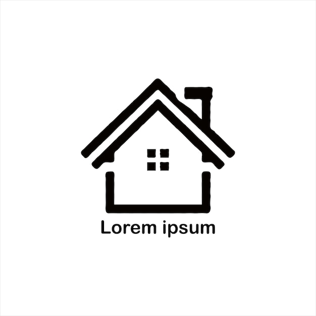 Un diseño de logotipo para el hogar