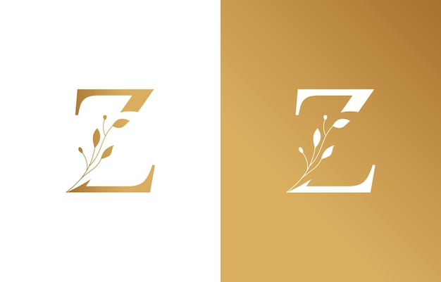 Diseño del logotipo de la hoja de belleza natural