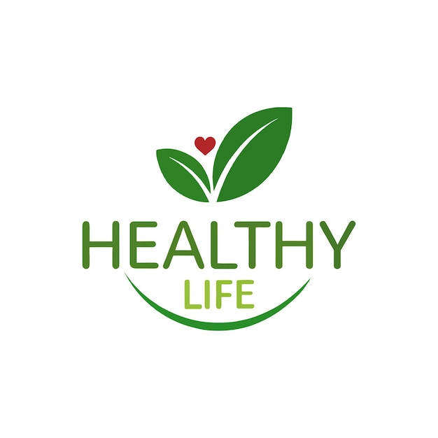 diseño de logotipo de hoja verde vectorial y de salud