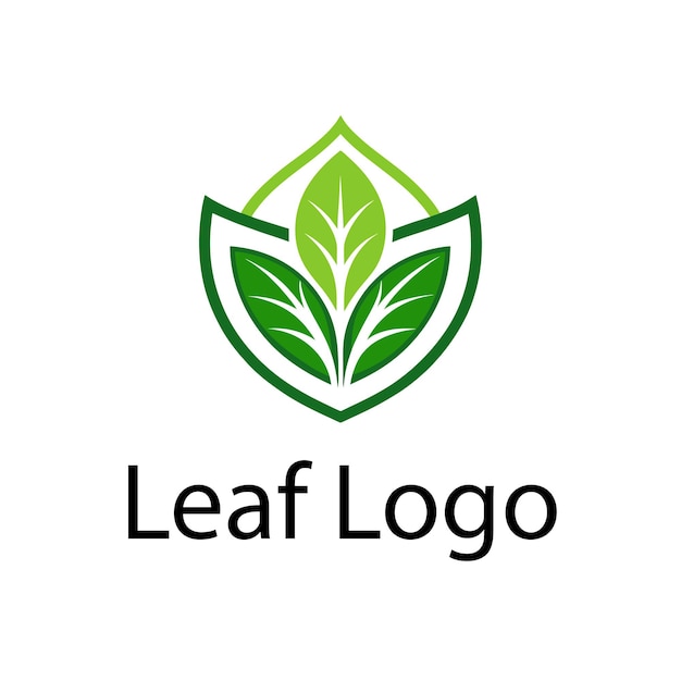 Diseño de logotipo de la hoja